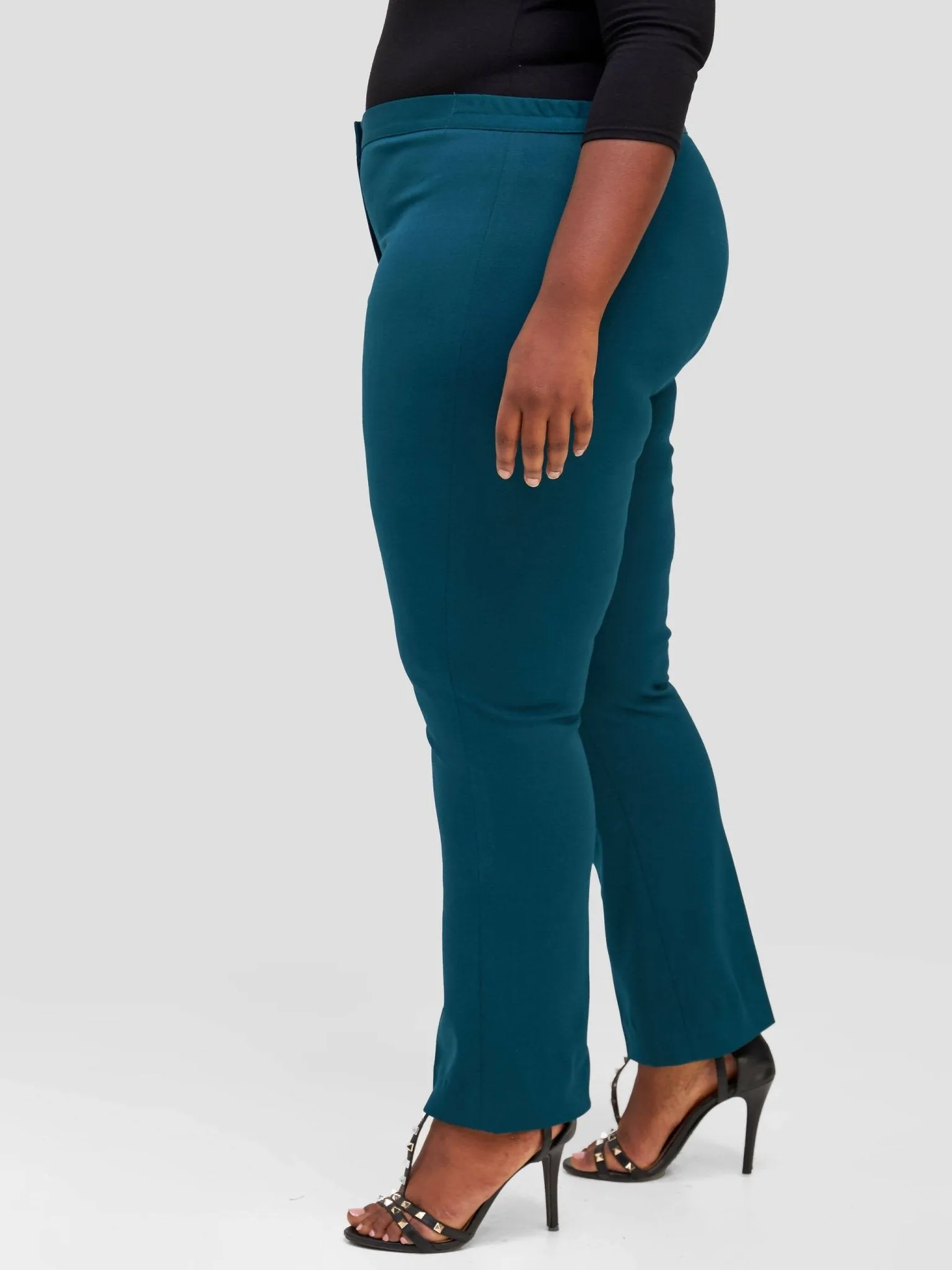 Curves BD Pants - Dark Teal