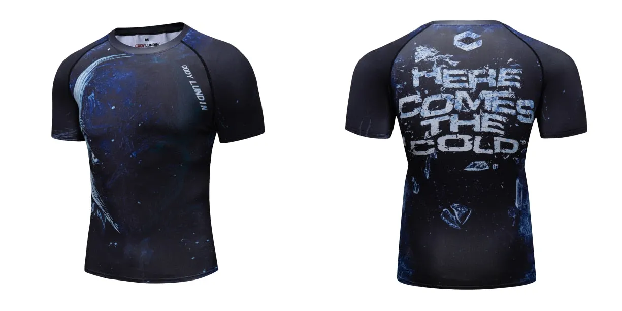 Warrior Compression 'Winter is Coming' Elite Short Sleeve Rashguard