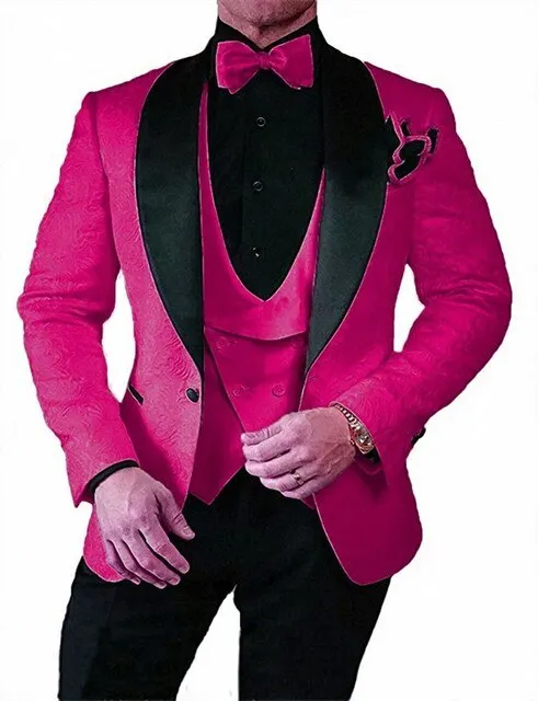 2023 italian Design Men Black Smoking Tuxedo Jacket suit