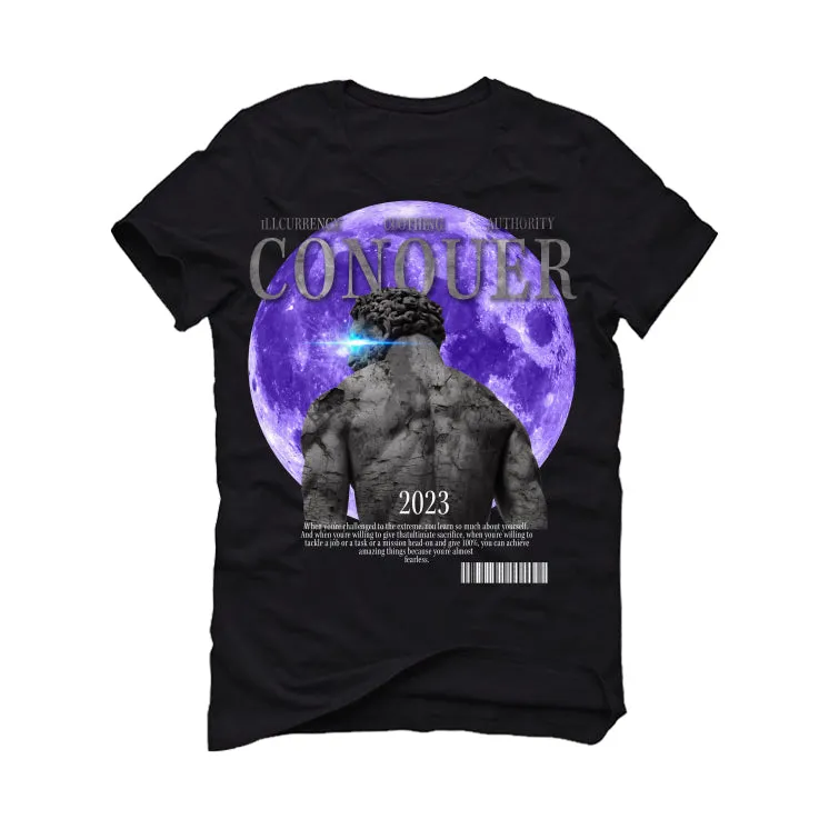 Air Jordan 13 Retro Purple Venom Black T-Shirt (CONQUER)