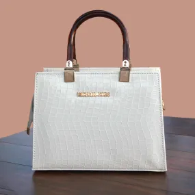 White Fancy Handbag for women