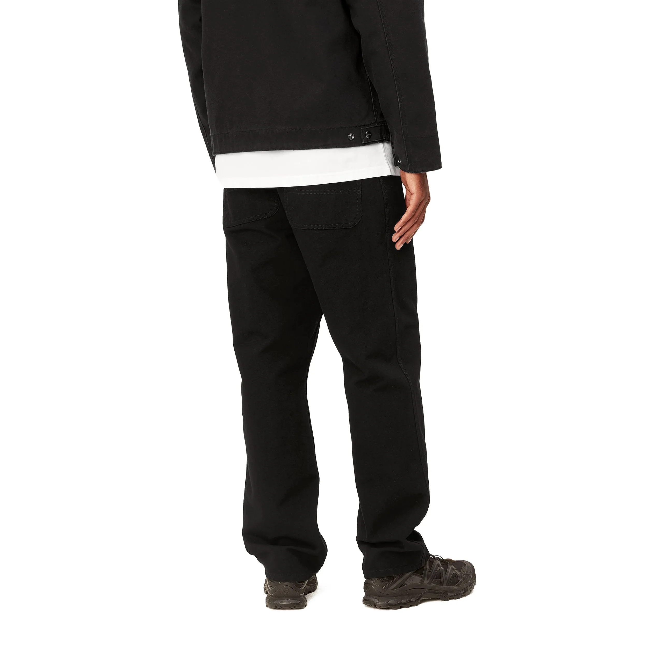 SIMPLE PANT BLACK RIGID