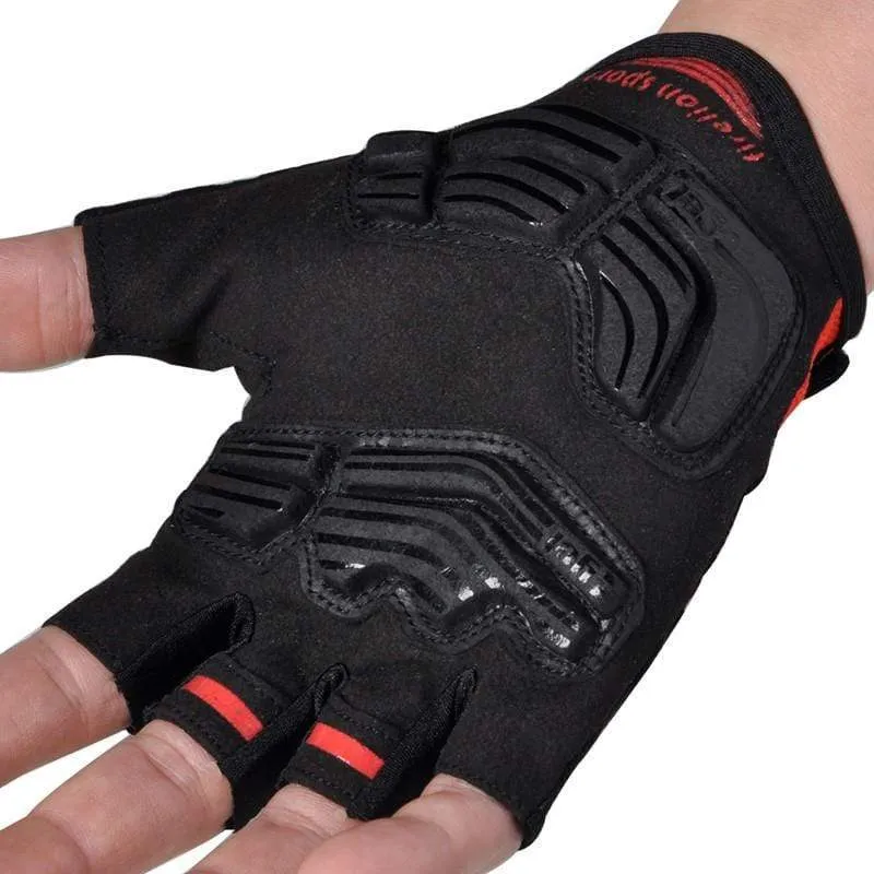 Cycling Gloves for Men Women GEL Sport Mountain Bike Bicycle Gloves Breathable Off Road Half Finger MTB Gloves Mittens