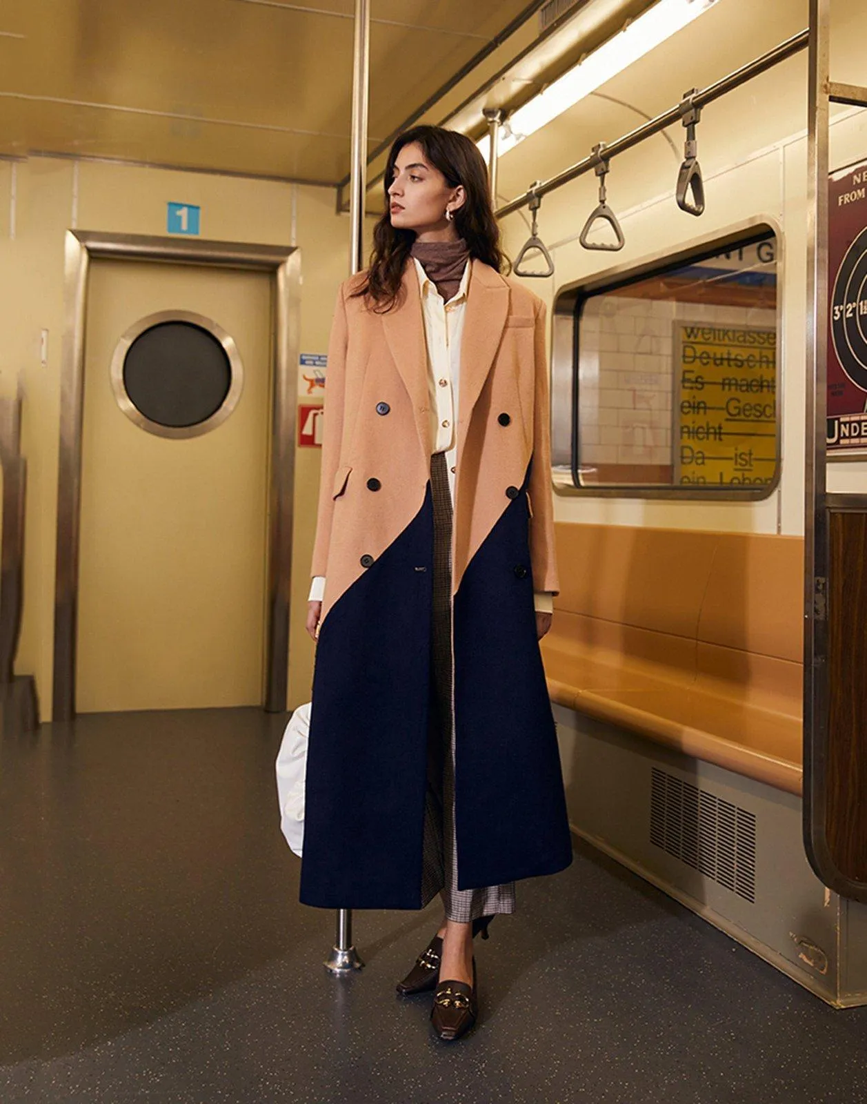 Women long double-sided wool coat,Oversize Wool Long Coat,Thick Wool Wrap Coat,Wool Blend Coat,Cashmere Coat,Winter Coat Overcoat Outerwear