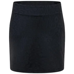 Womens Denise Printed Skirt Black - W23