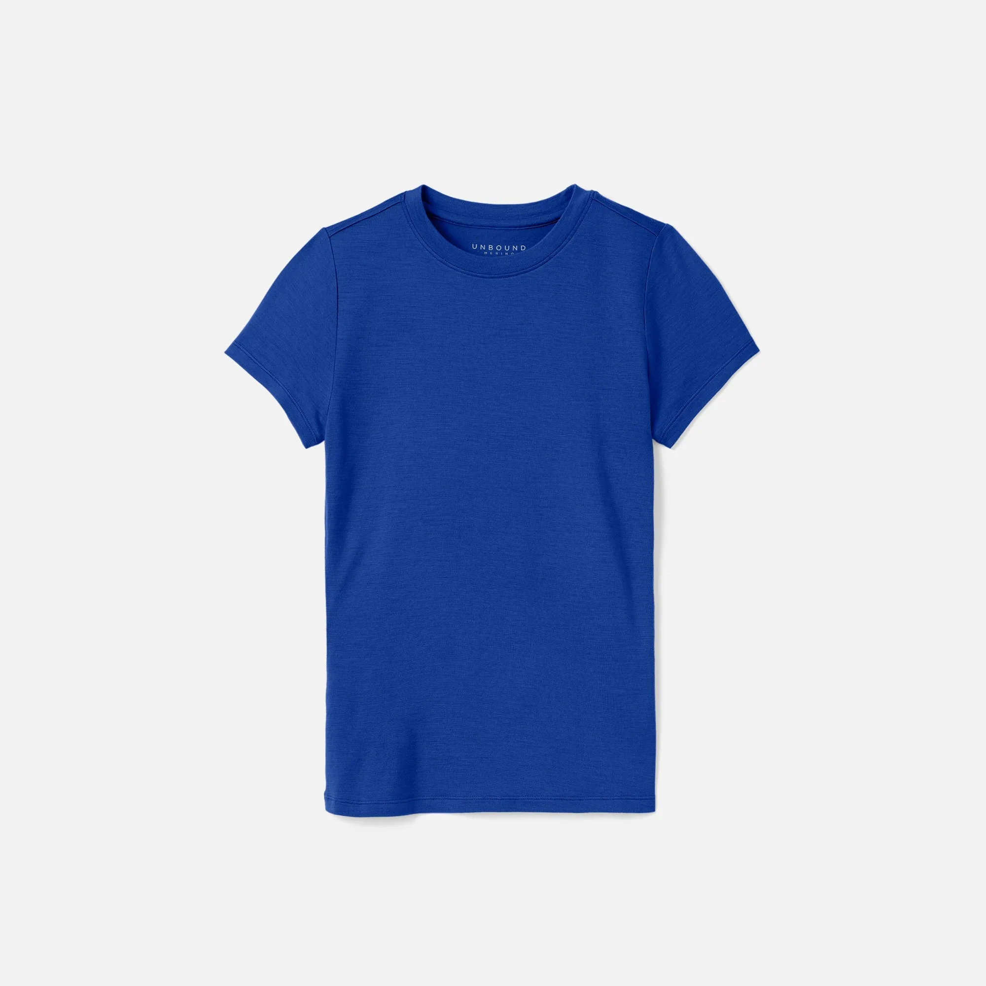 Women's Slim Merino Crew Neck T-Shirt