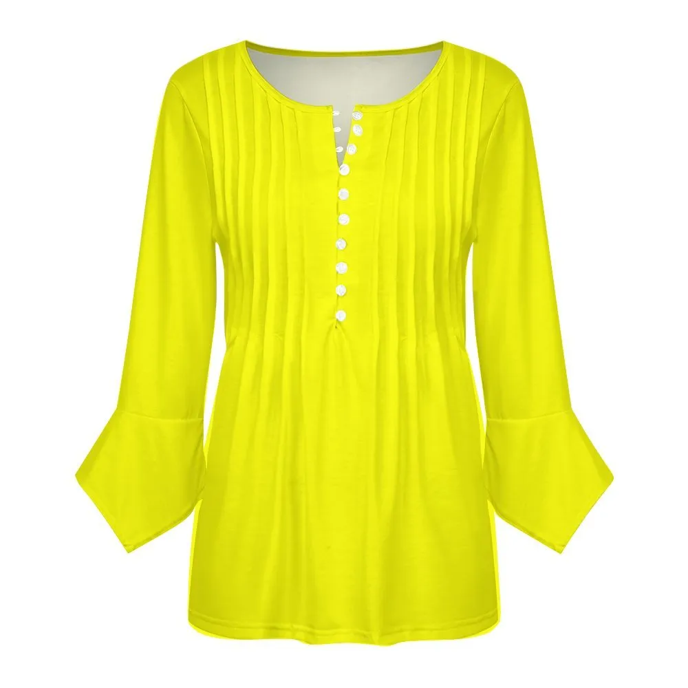 Women's Ruffled Petal Sleeve Top Women's ruffled petal sleeve top