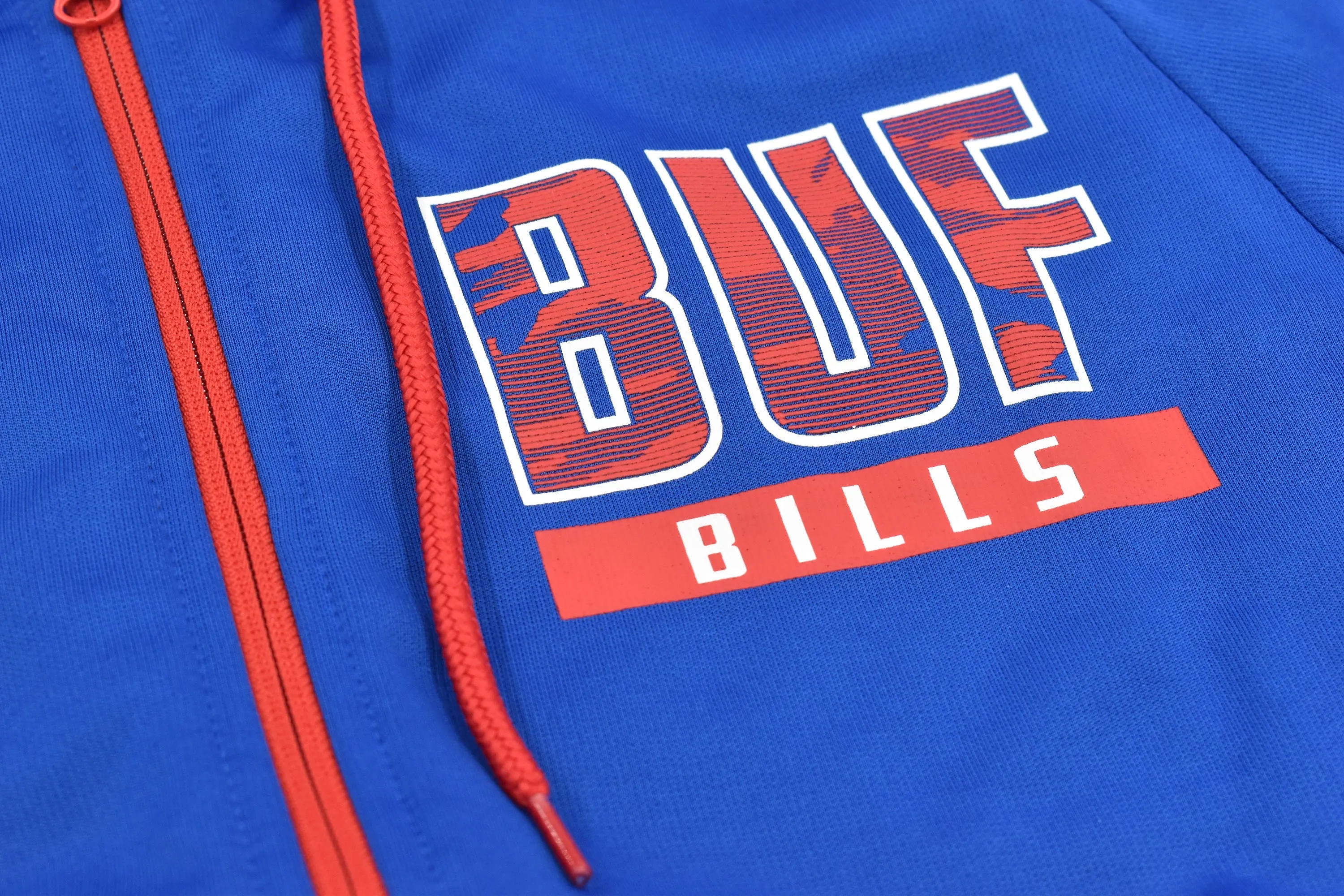 Buffalo Bills Royal Blue Full Zip BUF Hoodie