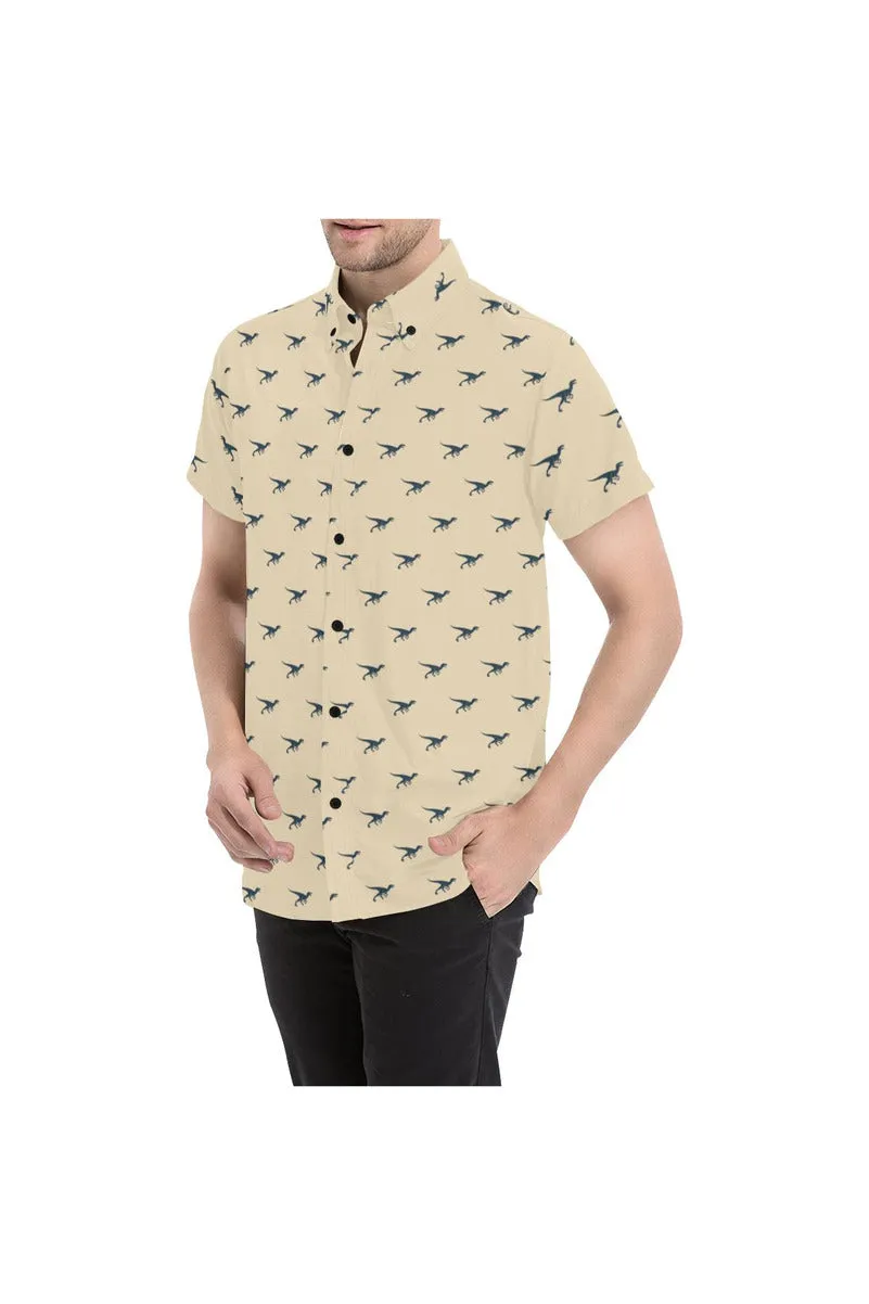 Velociraptor Men's Short Sleeve Shirt