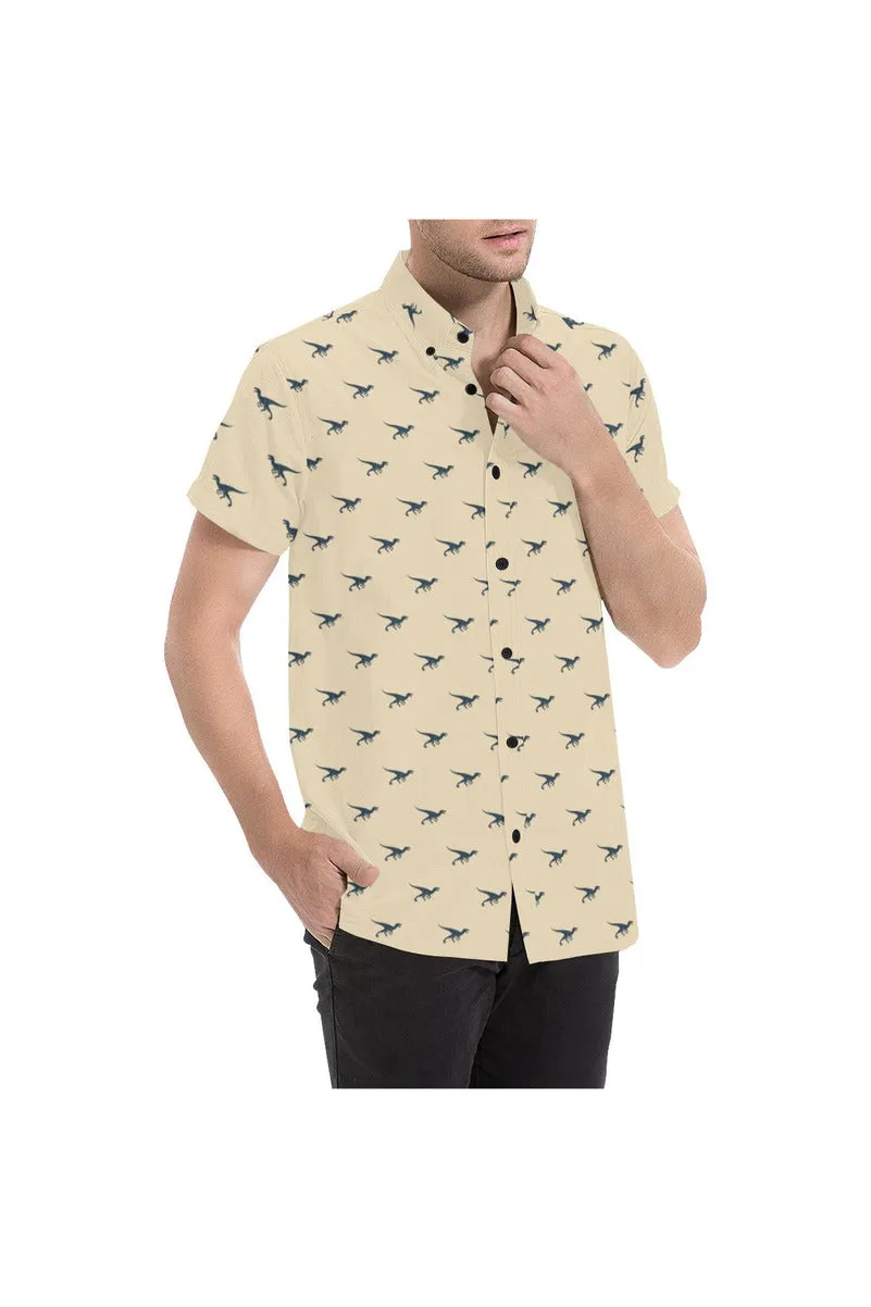 Velociraptor Men's Short Sleeve Shirt